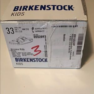 New Kids Birkenstock’s- Mocha